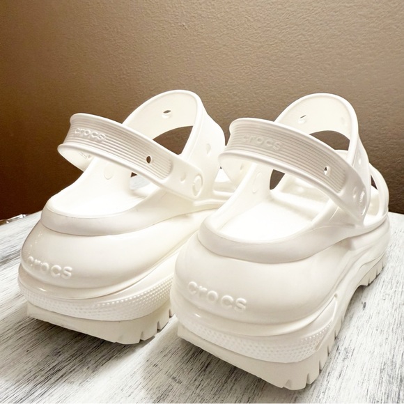 Ankle Strap Size 11 Platform Sandals Women's Size 11 White Croc
